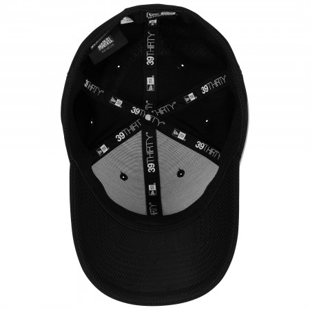 Venom Logo Black on Black New Era 39Thirty Fitted Hat